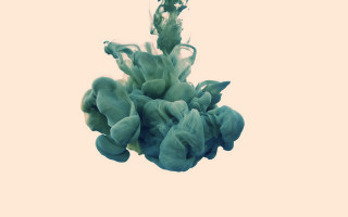 Blue substance floating light background - alberto seveso free wallpaper