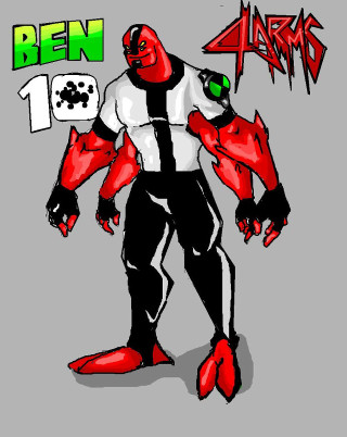 Cartoon red black green eyes - character concept art free wallpaper for mobile