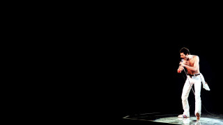 Man standing stage microphone hand - his hand and a microphone free wallpaper for desktop