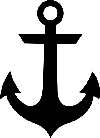 Anchor arrow black white image - sharp foccus ilustration free wallpaper for mobile