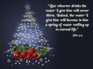 Christmas tree poem ornaments quote - free christmas wallpaper