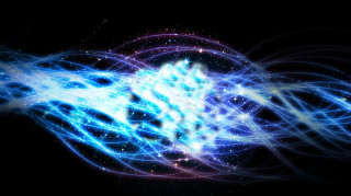 Blue white abstract background black 3 - abstract background free wallpaper