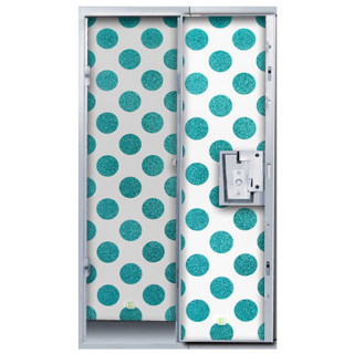 White blue locker green polka - a pastel free wallpaper for tablet