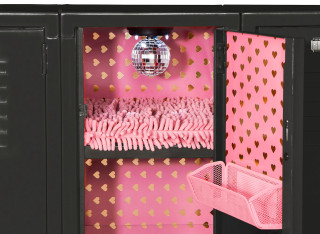 Pink locker mirror bag basket - free happy birthday wallpaper for desktop
