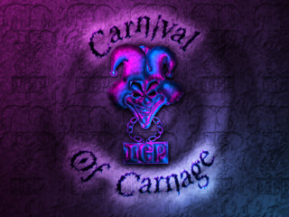 Purple blue clown carnival background - a purple background free wallpaper