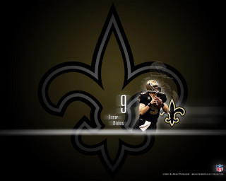 New orleans saints football player 2 - his hand and a helmet free wallpaper