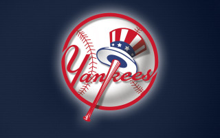Yankees logo baseball bat american 2 - free new year wallpaper