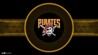 Pirate logo skull crossed bats - bat free wallpaper