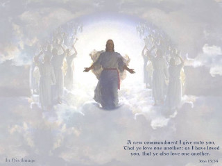 Clouds man walking quote radiant - a painting of a man free wallpaper