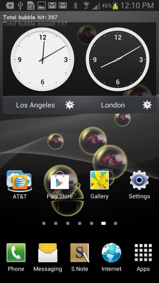 Clock clockface cellphone screen icons - free seasons wallpaper for mobile