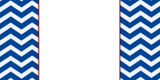 Blue white chevron red border - a white square free wallpaper
