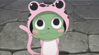 Cartoon character pink hat green 2 - a pink hat free wallpaper