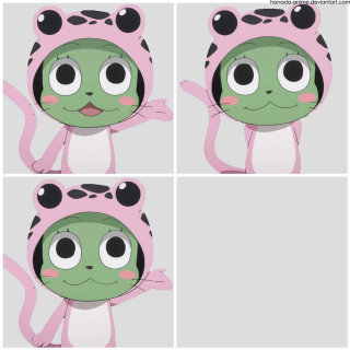 Cartoon cat pink hat rasquache - black eye free wallpaper