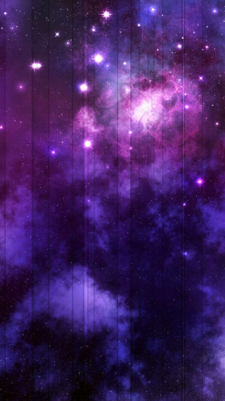 Space purple blue stars clouds 4 - vertical free wallpaper for mobile