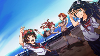 Anime girls beach blue sky 2 - aya goda free wallpaper for desktop