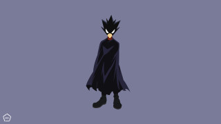 Cartoon character black cape red - a black cape free wallpaper