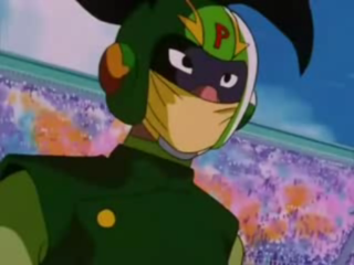 Cartoon character helmet green outfit - a green outfit free wallpaper