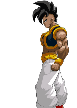 Cartoon character large chest long - white pants free wallpaper