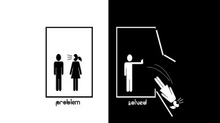 Black white mirror person hand - a hand free wallpaper for desktop