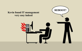 Man sitting desk computer fire - a man sitting free wallpaper