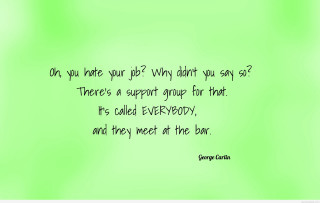 Green background quote person says - perspective free wallpaper