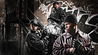 Two men brick wall graffiti - harlem renaissance free wallpaper for desktop