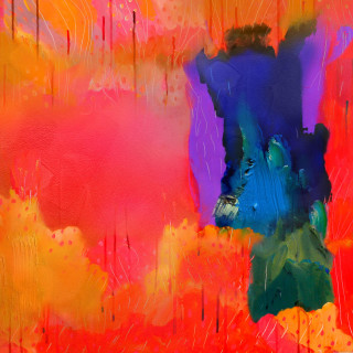 Colorful background paint streaks lines 2 - free abstract wallpaper