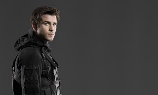 Man black jacket studio photo - a studio photo free wallpaper