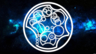 Bubble globe stars space hologram - a circular object free wallpaper for desktop