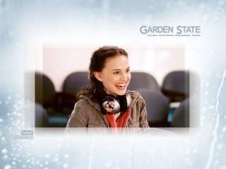 Smiling woman headphones snow blue - frances jetter free wallpaper for desktop