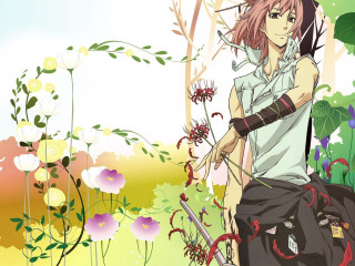 Pink haired girl white shirt 2 - bush free wallpaper