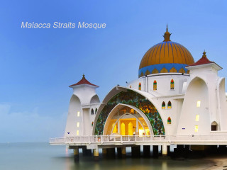 White building dome ocean pier - rendered free wallpaper