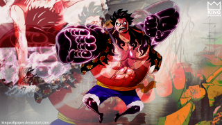 Cartoon character huge fist demon - huge free wallpaper
