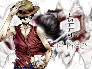 Man hat redshirt whitebackground redblackdesign - eiichiro oda free wallpaper
