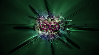 Green purple abstract background scissors - an abstract sculpture free wallpaper for desktop