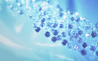 Diamonds closeup blue background blurry - diamond free wallpaper for desktop