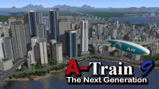 Airplane city river bridge balloon - a large airplane free wallpaper for desktop