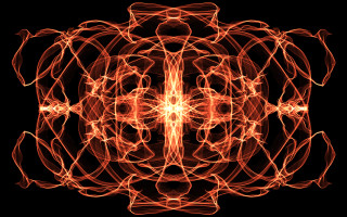 Cross circle light black red - symmetry!! free wallpaper