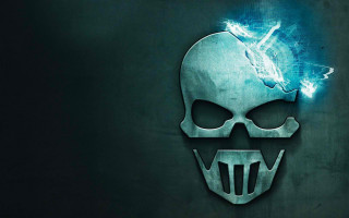 Skull cigarette lightning bolt mouth - lightening free wallpaper for desktop