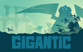Alien giant man desert epic - a giant alien free wallpaper