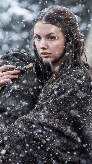 Woman coat snow aurora star - ada gladys killins free wallpaper for mobile