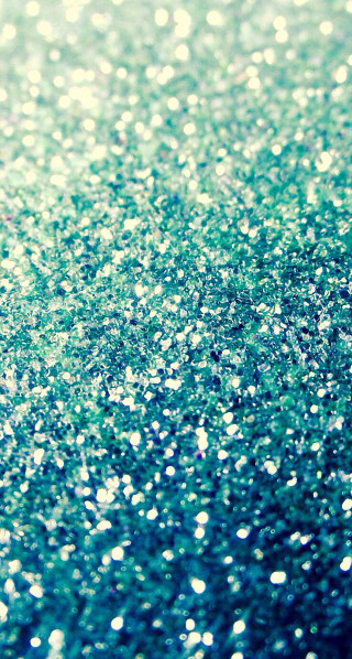 Blue glitter background closeup dots - pointillism free wallpaper for mobile