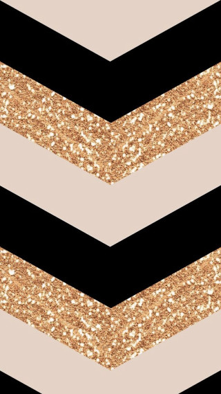 Black gold chevron glitters stripes - glitter free wallpaper