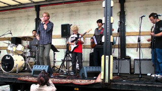 Group stage music guitar microphone - jimmy nelsson free wallpaper