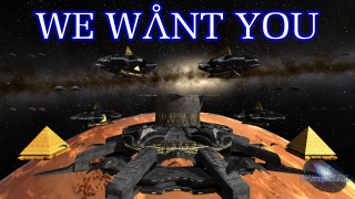 Space station pyramids rocket background - we free wallpaper