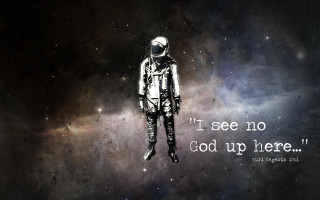 Space suit galaxy quote astronaut - god free wallpaper for desktop