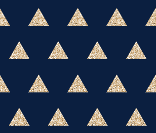 Triangles darkblue gold glitters pattern - bridget riley free wallpaper