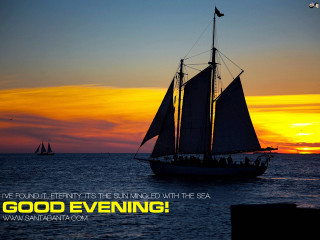 Sailboat ocean sunset quote good - famous free wallpaper