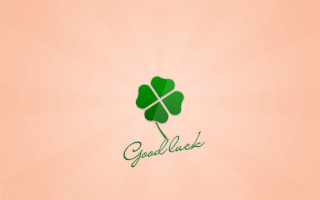 Green clover good luck leaf 2 - a green leaf free wallpaper