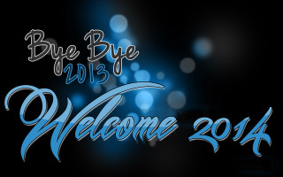 Welcome sign blue lights black - else alfelt free wallpaper